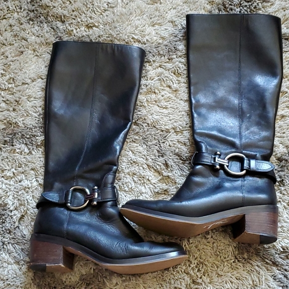 coach carolina riding boots